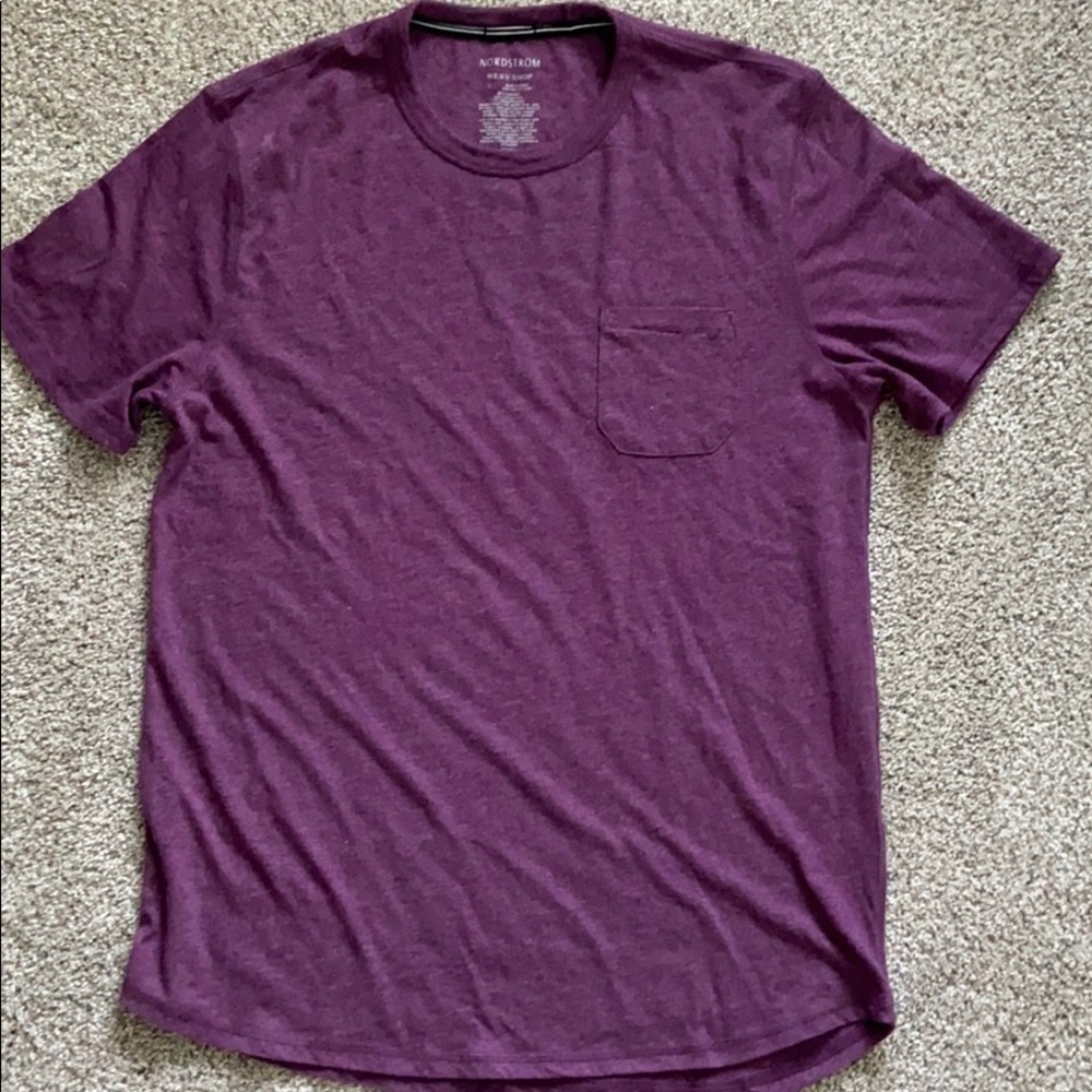 Men’s large Nordstrom purple shirt